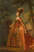 Alexandre Roslin Portrait of Grand Duchess Maria Fiodorovna oil painting reproduction